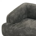 thumbnail image 4 of Christopher Knight Home 121" Compressed L-Shaped Modular Sectional Sofa, Deep Seat Foam Couch, Dark Brown, 4 of 12