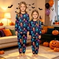 thumbnail image 4 of Matching Family Halloween Pajamas Set - 2026 Cute Ghost & Pumpkin Print Two-Piece Sleepwear Pjs - Family Matching Pajamas Soft Holiday Loungewear Halloween Matching Pajamas for Family, 4 of 6