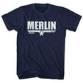 thumbnail image 1 of Top Gun Merlin Navy Adult T-Shirt, 1 of 2