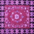 thumbnail image 1 of Ahgly Company Indoor Square Persian Purple Traditional Area Rugs, 7' Square, 1 of 4