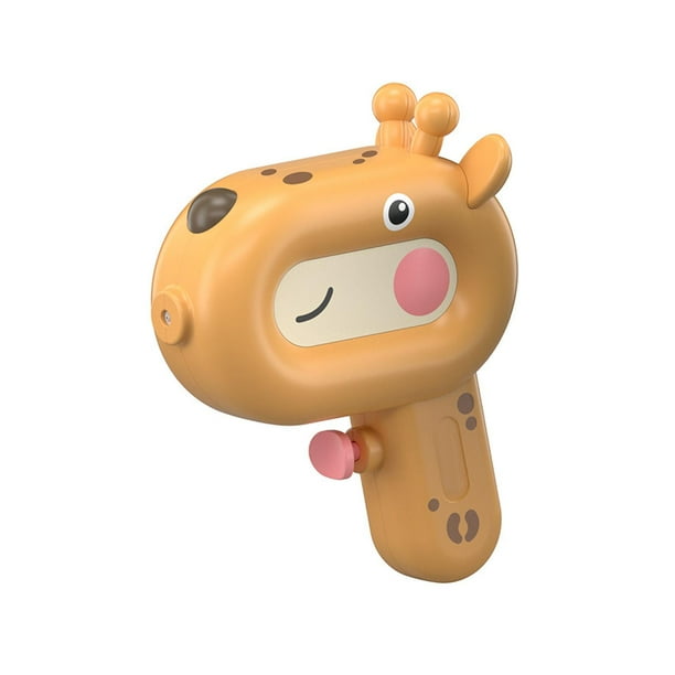 Water Soaker, pequeños juguetes de verano, lanzadores de chorro de agua portátiles, juguetes de agua de verano, juguetes de chorro de animales para jirafas amarillas Hugo Juguetes Chorros