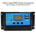 thumbnail image 2 of Noref 60A/50A/40A/30A/20A/10A 12V 24V Auto Solar Charge Controller PWM Controller, 60A Solar Charge Controller,Solar Charge Controller, 2 of 8