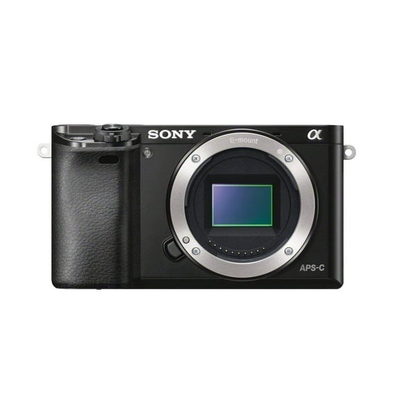 Restored Sony a6000 Interchangeable Lens Digital Camera Black (24.3MP, Body Only) (Refurbished)
