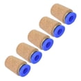 thumbnail image 1 of Air , Metal 5Pcs  Control Pneumatic Exhaust Mufflers Easy To Install  For Solenoid Valves For Air Line Fitting, 1 of 8