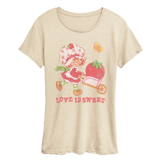 Strawberry Shortcake - Love is Sweet Women's Short Sleeve Graphic T-Shirt