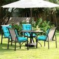 thumbnail image 2 of YEERSWAG 4pcs 42x21x4.7 inch Outdoor Seat/Back Chair Cushion,Non Slip Waterproof Anti-fading Deep Seat Chair Cushions Outdoor Dining Chair Cushion for Patio Furniture, 2 of 13