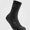 Black, variant on Babcutegg Men's 3mm Seamless Neoprene Wetsuit Socks Anti-Slip Thermal Mid Calf Socks Black Size S