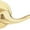 Polished Brass, variant on Kwikset 97300-817 Tustin Traditional Wave Bedroom/Bathroom Privacy Locking Door Lever Handle in Satin Nickel,