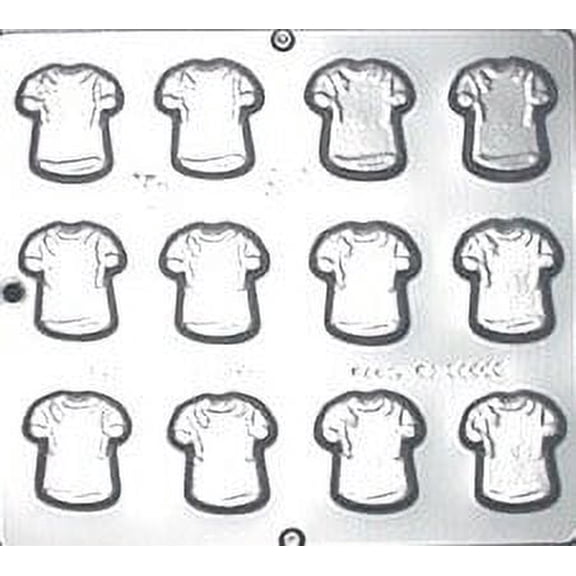 609  Baby Tee Shirt Chocolate Candy Mold