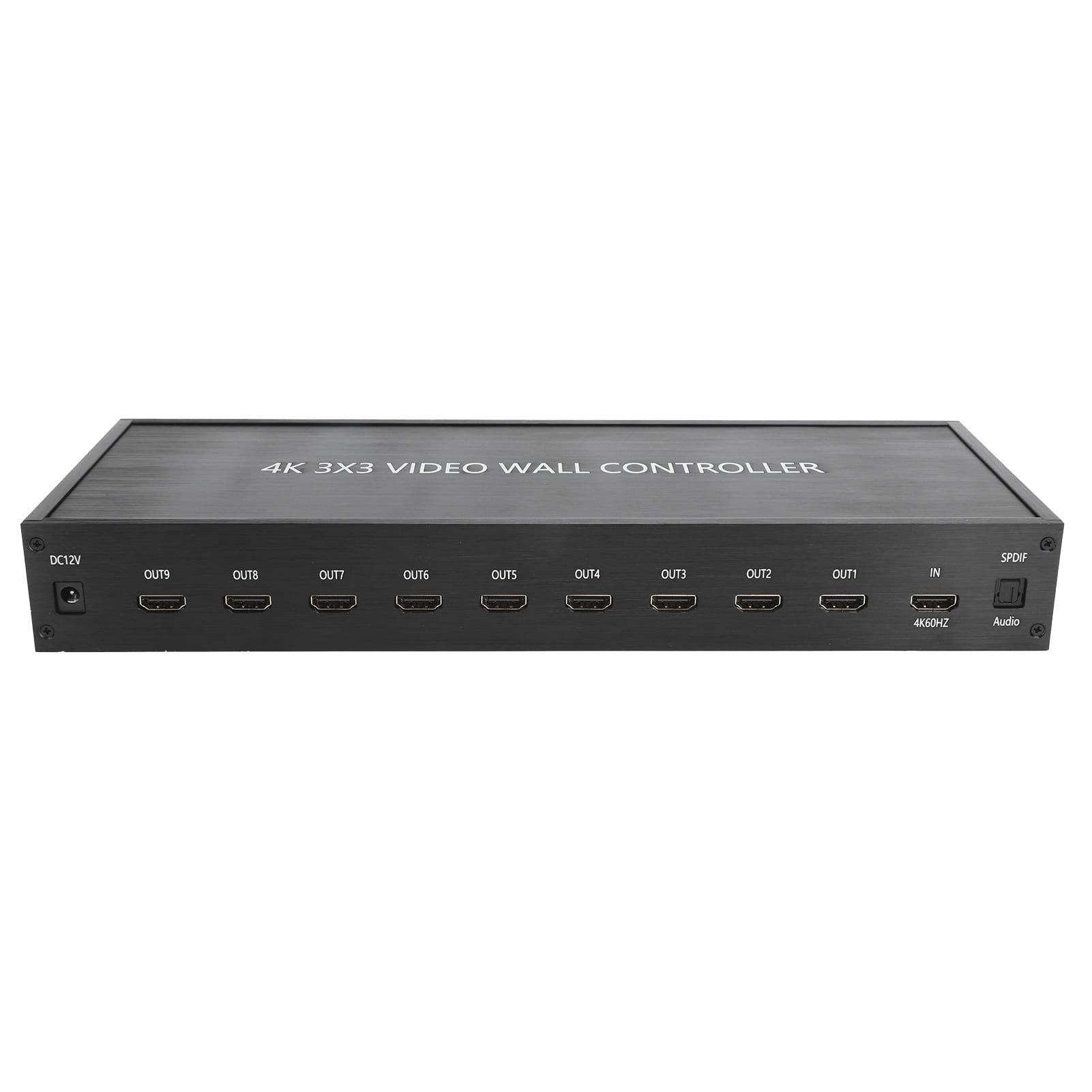 Video Wall Controller, 3x3 Controller 3840x2160P For 9 TV Splicing