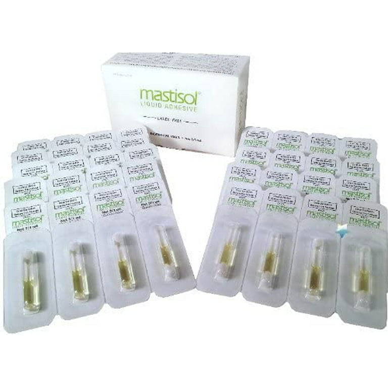 New ELOQUEST Box of 48 Mastisol Liquid Adhesive HRI0496-0523-48