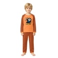 thumbnail image 2 of Halloween Family Pajamas Matching Set - 2 piece Halloween Print Long Sleeve Tops + Pants Outfit Sets,Home Wear Loungewear Sleepwear Jammies for 90 Pjs, 2 of 7