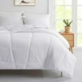 thumbnail image 2 of Peace Nest Quilted All Season Down Alternative Comforter, Down Alternative, Full/Queen Size, 2 of 6