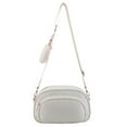 thumbnail image 2 of Ladies Shoulder Bag Fashion Casual Shopping Small Purses (Beige guitar strap), 2 of 10