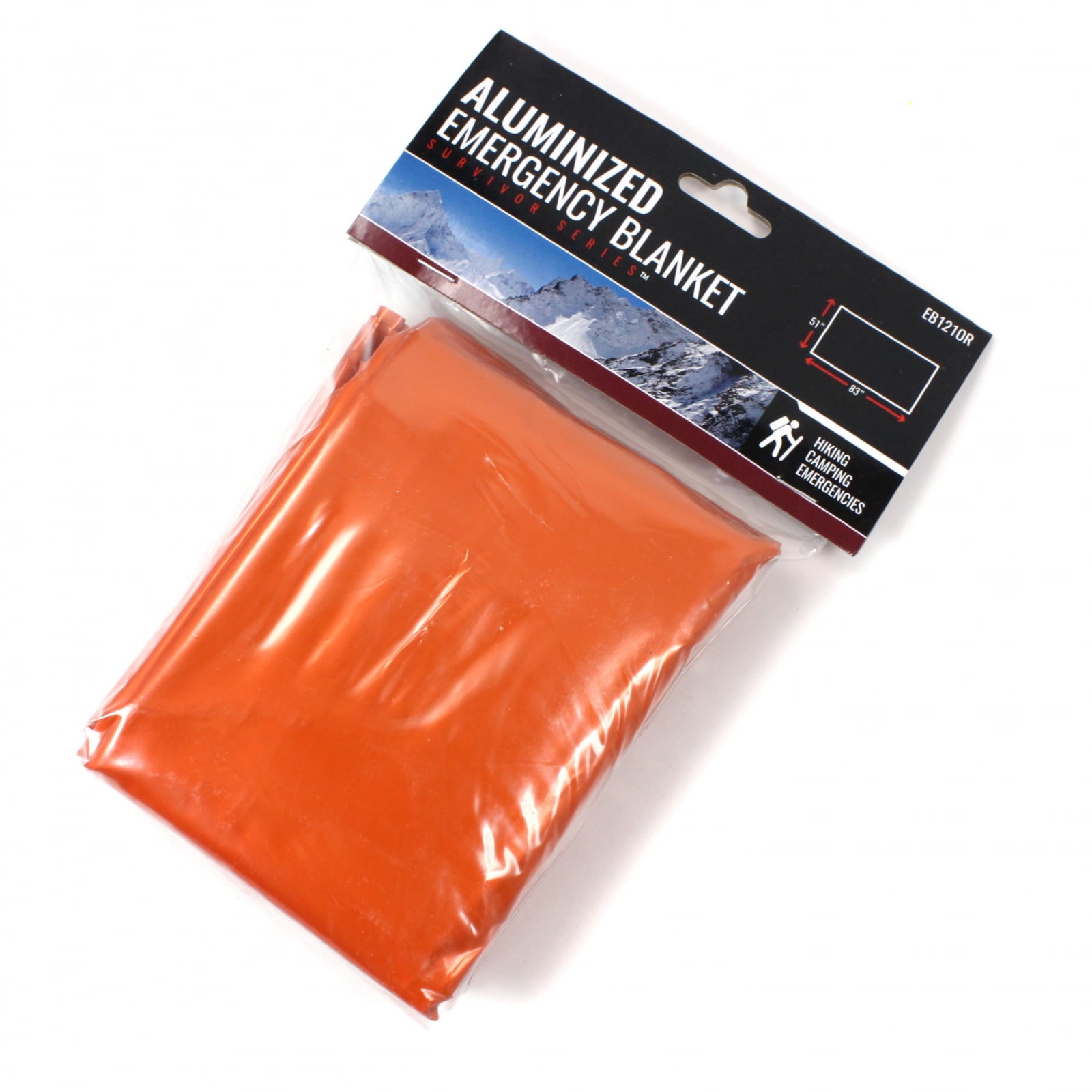 ASR Outdoor Survival Blanket Mylar Extreme Emergency Accessory Orange -  Walmart.com