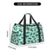 thumbnail image 3 of Disketp Green Sea Turtle Bolsa de Viaje Tipo Duffle, Bolso de Mano para Fin de Semana para Mujer, Bolsa de Gimnasio Ligera para Hombre, Esencial para Viajes, 3 of 7