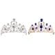 thumbnail image 5 of Tocados de fiesta Tocado de novia Coronas de cristal Atractivo Diamante de imitación Qarigey AP018577-01, 5 of 6