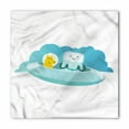thumbnail image 1 of Alien Bandana, Dog and Robot in a Spaceship, Unisex Head and Neck Tie, by Ambesonne, 1 of 2