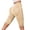 Beige, variant on Women's Compression Shorts High Waist Control Seamless Workout Shorts For Gym Fitness And Athletic Activities