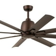 thumbnail image 2 of 310265SNB Kichler Lighting Breda - 8 Blade Ceiling Fan In Modern Style-16.4 Inches Tall and 65 Inches Wide-Satin Natural Bronze Finish-Satin Natural, 2 of 4