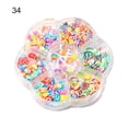 thumbnail image 2 of opvise 1 Box Nail Ornament 3D Effect Vivid Non-Drop Mixed Styles Rhinestone Bowknot Accessories for Female, 2 of 8