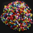 thumbnail image 4 of 1000 Pcs 10mm Mixed Color Soft Fluffy Pom Poms Pompoms for kids Crafts, 4 of 8