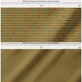 thumbnail image 2 of Soimoi Cotton Poplin Fabric Stripe & Giraffe Animal Decor Fabric Printed Yard 42 Inch Wide, 2 of 7