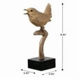 thumbnail image 2 of Sing Bird On Branch Lifelike Resin Bird Home Tabletop Decor, 2 of 4