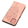 thumbnail image 4 of SaniMore Case for Google Pixel 7 (6.3" 2022), PU Leather Skin with Luxury Embossed Butterfly [Wrist Strap & Card Slots & Flip Kickstand] Full-body Shockproof Business Wallet Cover , Rosegold, 4 of 10