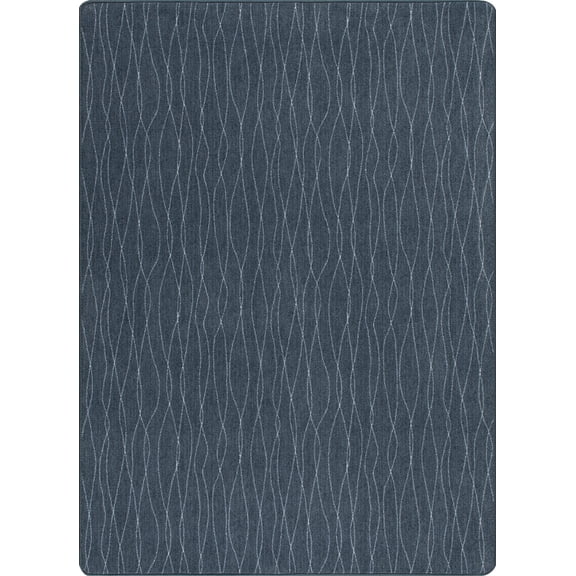 Milliken Imagine Area Rug FLOW DARK LAGOON Flow Dark Waves Lines 10 9 x 13 2 Rectangle