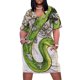thumbnail image 1 of Vestido holgado de serpiente con bolsillos para mujer trajes de playa para mujer vestidos de baile vestidos de fiesta ropa de tendencia, 1 of 6