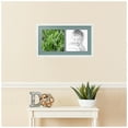 thumbnail image 2 of ArtToFrames Collage Photo Picture Frame with 2 - 10x10 Openings, Framed in White with Nile Green and Black Mats (CDM-3966-40), 2 of 8
