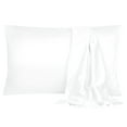 thumbnail image 1 of Unique Bargains Luxury Satin Pillowcase Cool Silk Pillow Case Cover, 1 of 9