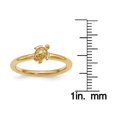 thumbnail image 4 of Sterling Silver Yellow-Plated Turtle Ring, 4 of 7