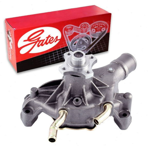 Gates Engine Water Pump compatible with Chevrolet Silverado 1500 4.3L V6 1999-2013