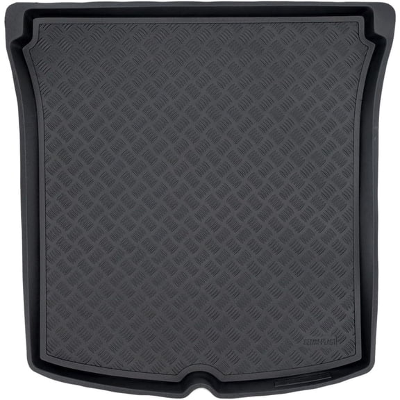REZAW-PLAST Custom Fit Cargo Trunk Mat for Tesla Model Y 5-Seater (2020-2024) – 1/16” Thick PE Anti-Scratch All-Weather, Waterproof, Odorless, Non-Slip, Durable Black