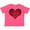 Vintage Hot Pink, variant on Inktastic Red Plaid Heart Boys or Girls Toddler T-Shirt