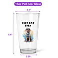 thumbnail image 5 of Happy Father's Day Best Weimaraner Cool Dad Ever 16oz Pint Beer Glass Mug Weim Gray Ghost Dog Lover Beer Glasses Cup - 12007, 5 of 5