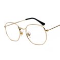 thumbnail image 6 of Mens Sunglasses Metal Frame UV400 Protection Lightweight Fashion Glasses Universal Style Literary Glasses Plus, 6 of 8