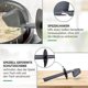 thumbnail image 5 of for Vorwerk Thermomix TM6 TM5 TM31 Cookware Universal Attachment Replacement Scraper Spatula, 5 of 5
