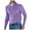 B01 Light Purple, variant on GXIPO Men's Quarter-Zip Sweater Pure Cotton Mock Neck Knit Long Sleeve Pullover Sweater Blue 3XL