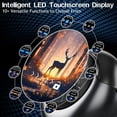 thumbnail image 3 of Auriculares Inalámbricos con Bluetooth y Pantalla LED, IPX5, Resistentes Al Agua, con Reducción de Ruido para Hacer Deporte y Correr, 3 of 5