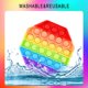 thumbnail image 4 of Push Pop Bubble Fidget, Popit Popper Popit?S It Popitz Figetget Sensory Popping It?S Popits Ansiedad Alivio del estrés Figut A Fidgetoys para niños Rainbow Mouse Unicornio (Corazón de mariposa rosa) Xemadio WMCH-247, 4 of 7