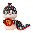 thumbnail image 1 of Juguete de felpa de serpiente, muñeca de peluche de peluche, decoración creativa de decoración suave figura de serpiente de peluche para sala de estar 20 cm, 1 of 8