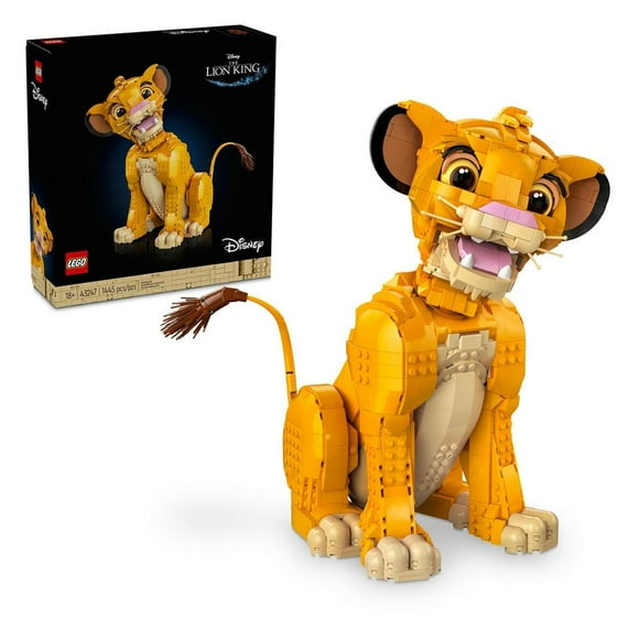 Set LEGO Disney Animation El Rey León: Simba Joven 43247