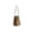 D, variant on Diceymbol Solar Projection Lantern Conical Dot Pattern Rope Handle Waterproof Warm LED for Patio Garden Outdoor Decor 7In