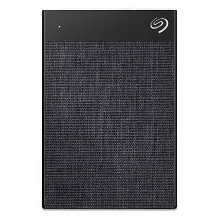 Seagate - Backup Plus Ultra Touch 1TB External USB-C/USB 3.0 Portable Hard Drive with Hardware Encryption - Black