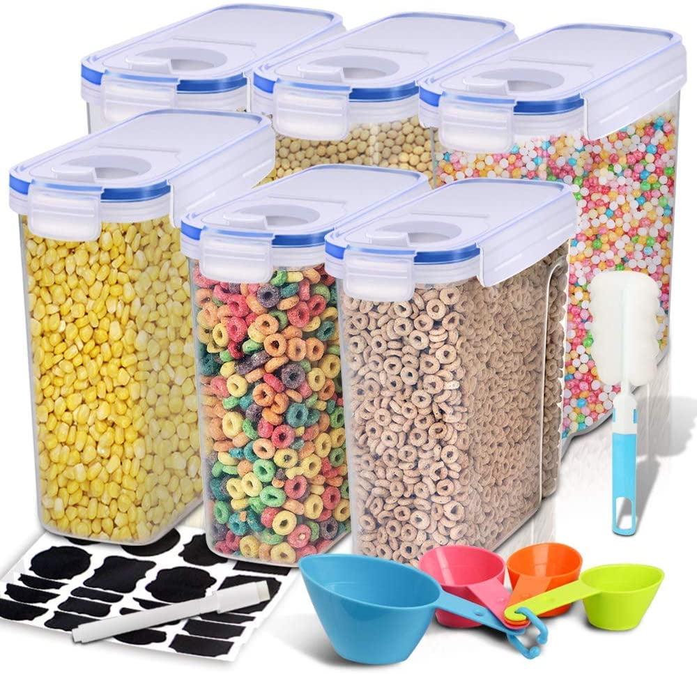 Cereal Container, EAGMAK Airtight Dry Food Storage Containers, BPA Free