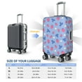 thumbnail image 6 of Balery Luggage Cover Strawberry And Flowers Print Suitcase Covers for Luggage Elastic Washable Suitcase Protector Fits 18-32 Inch Luggage-Small, 6 of 9