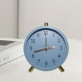 thumbnail image 3 of YAOMOBB Desk Clock Mute Alarm Clock Sweeping Movement Retro Nordic Style Night Light Dial, 3 of 6